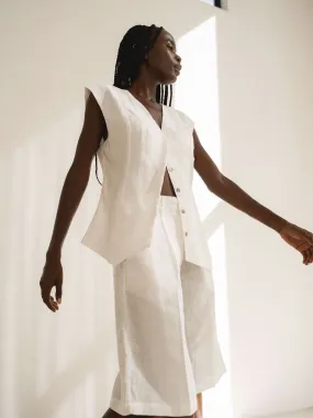 01 Gesine Linen Vest