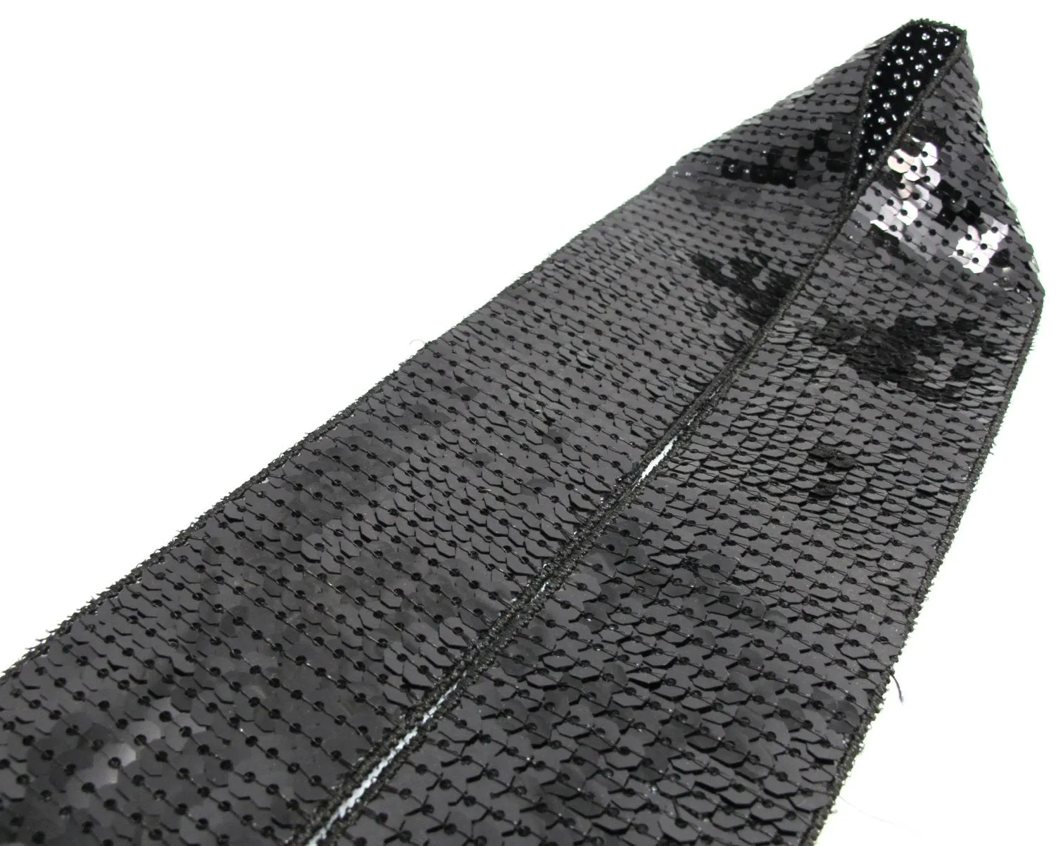 2 Yards 2 Inches Black Sequined Shinny Trim|Fabric Depo Trim|Quilting Supplies|Embellishment|Prom Dress Deco|Decorative Trim|Dress Border