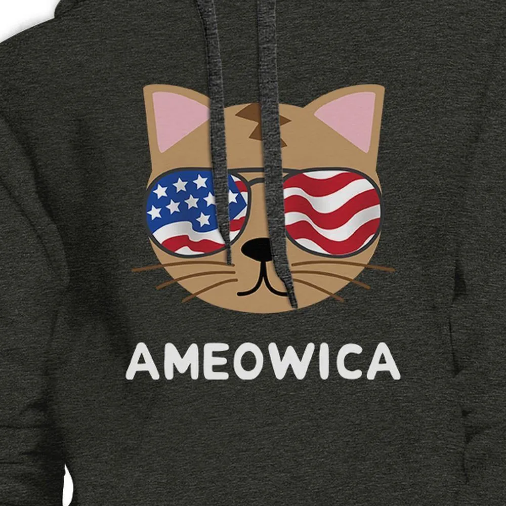 AMEOWICA Patriotic Cat Hoodie