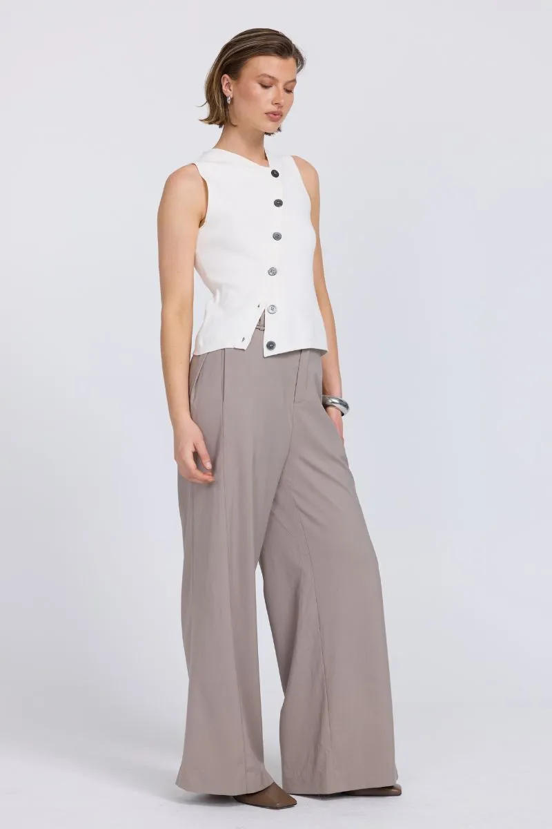 ASTRID KNIT TOP ALMOND