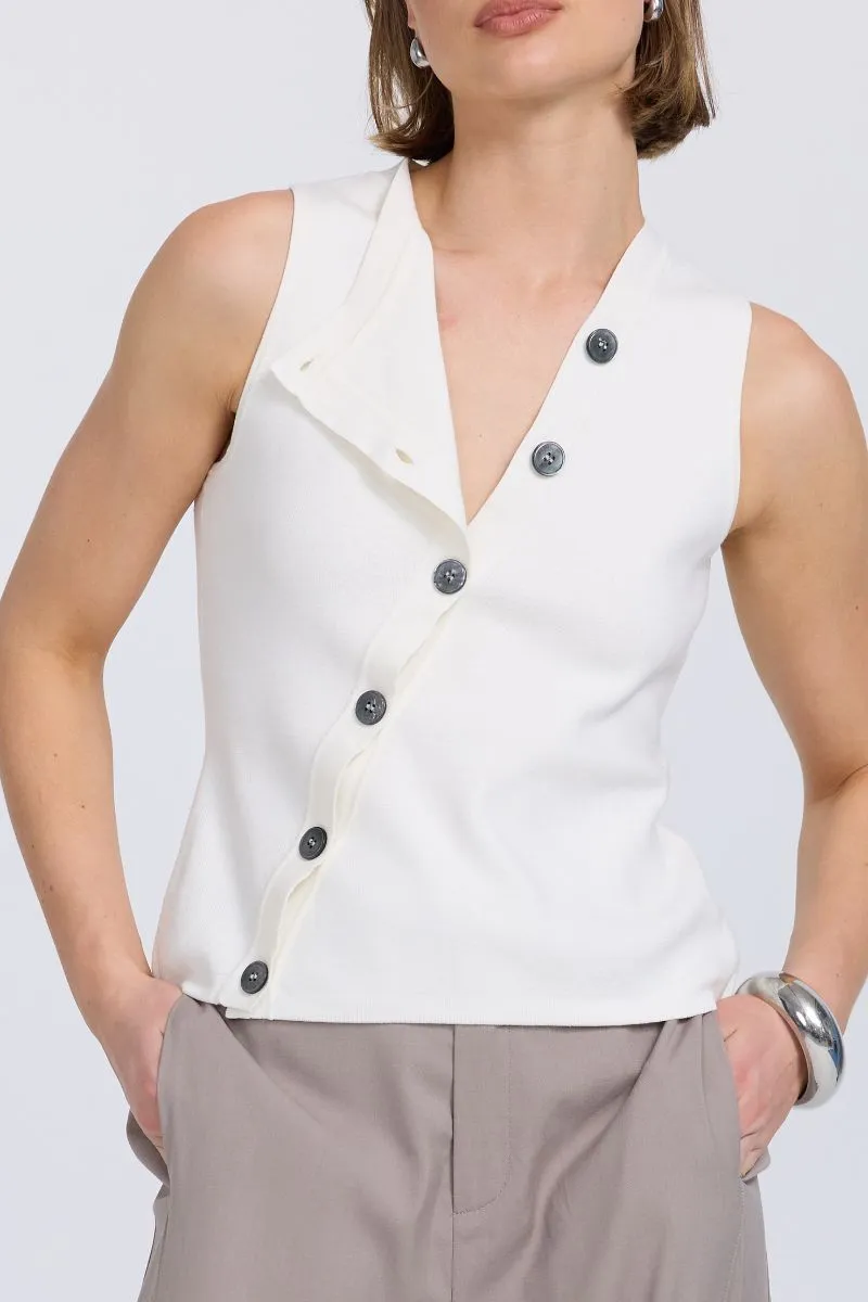 ASTRID KNIT TOP ALMOND