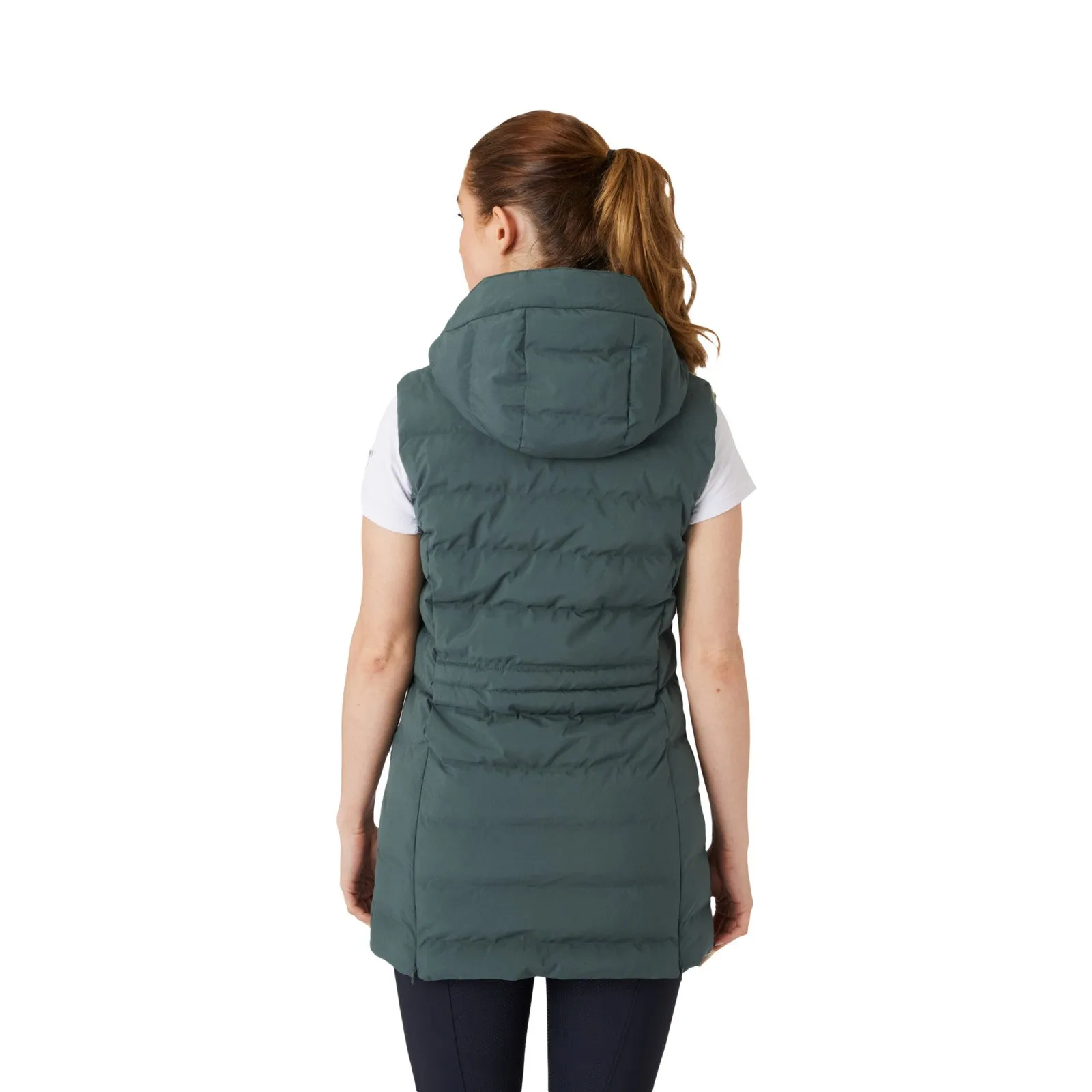 B VERTIGO CELESTE WOMENS WATERPROOF VEST - JUNGLE GREEN