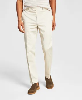 Bar Iii Mens Slim fit Dress Pants 32 / 32 Beige Solid Stretch