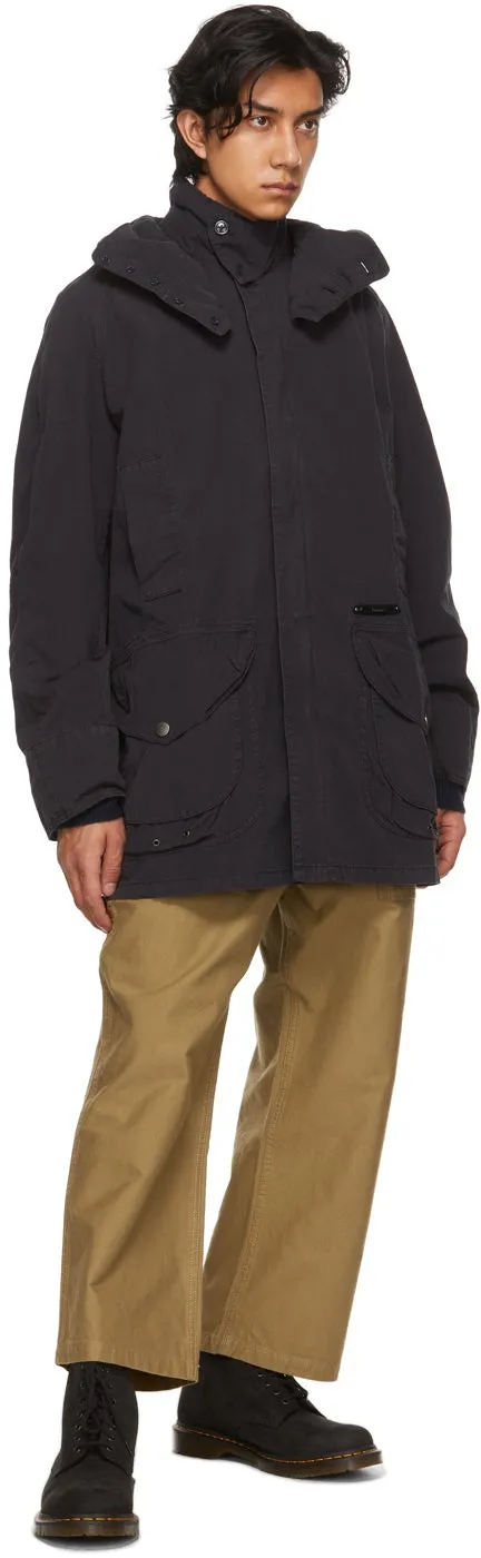 Barbour Navy Overdyed Beaufort Casual Coat