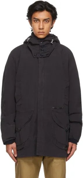 Barbour Navy Overdyed Beaufort Casual Coat