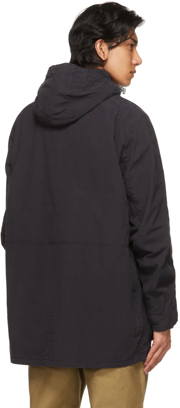 Barbour Navy Overdyed Beaufort Casual Coat