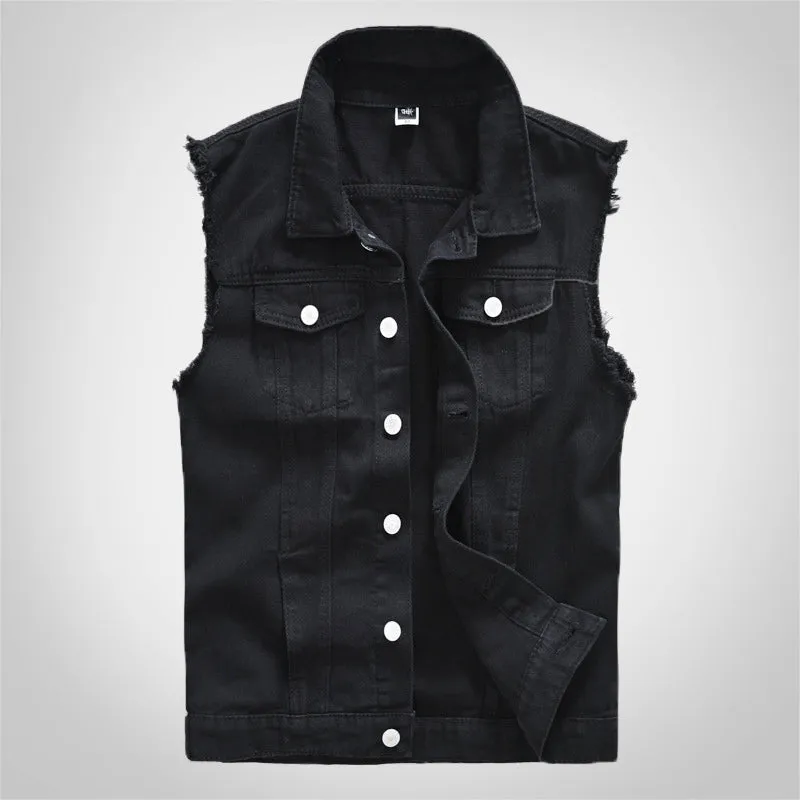 Black Cool Men's Casual Vest