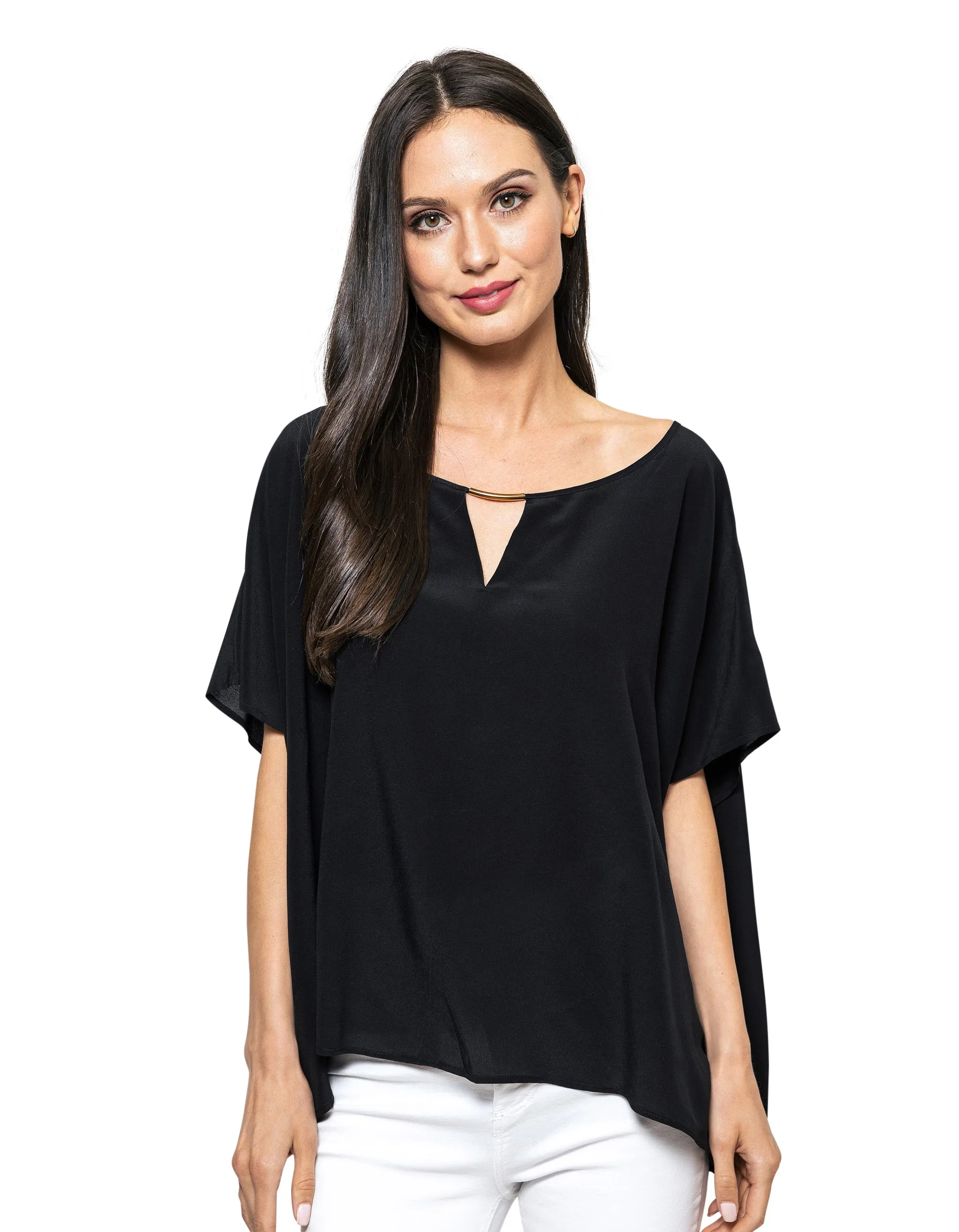 Blooming Day Clara Poncho Blouse