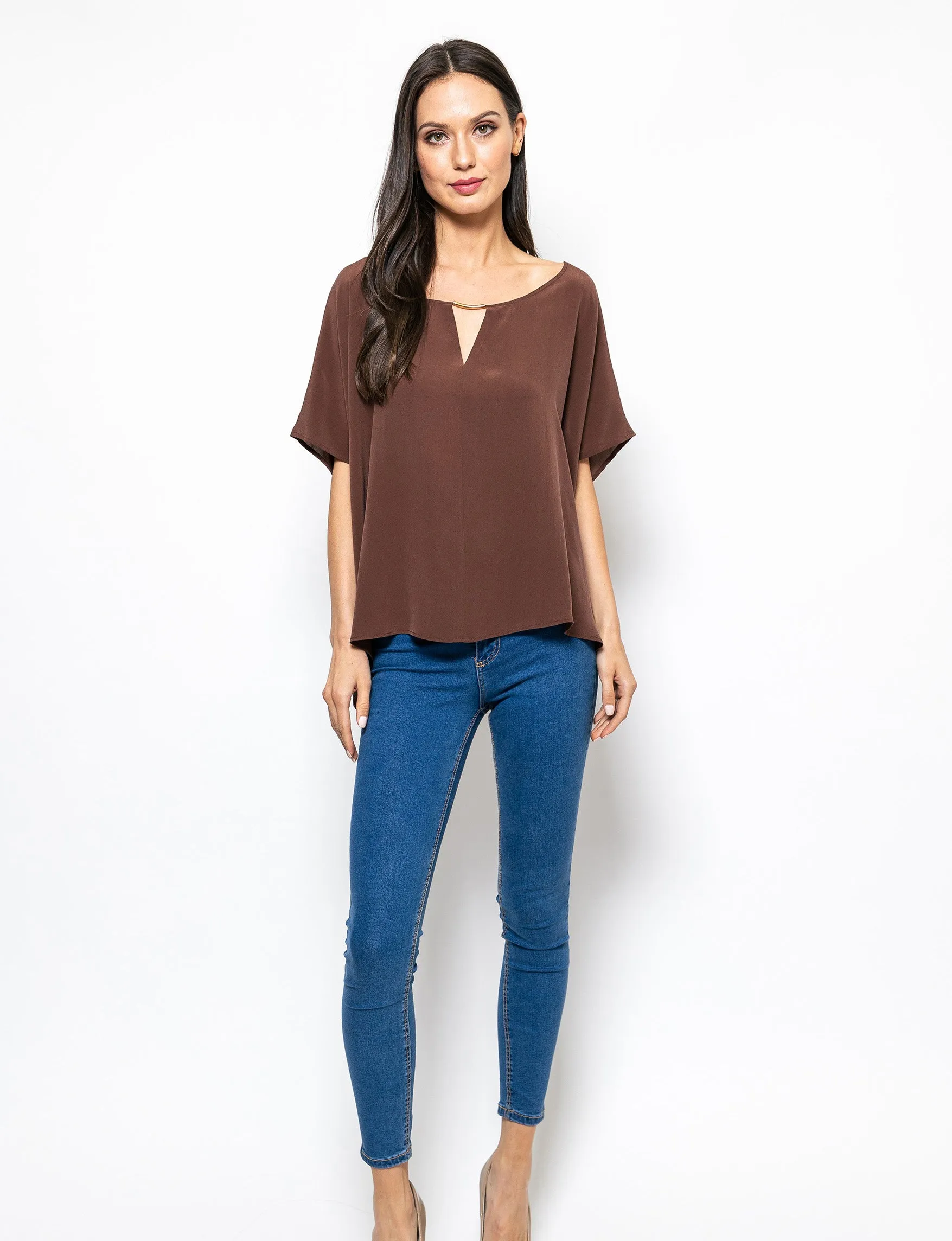 Blooming Day Clara Poncho Blouse