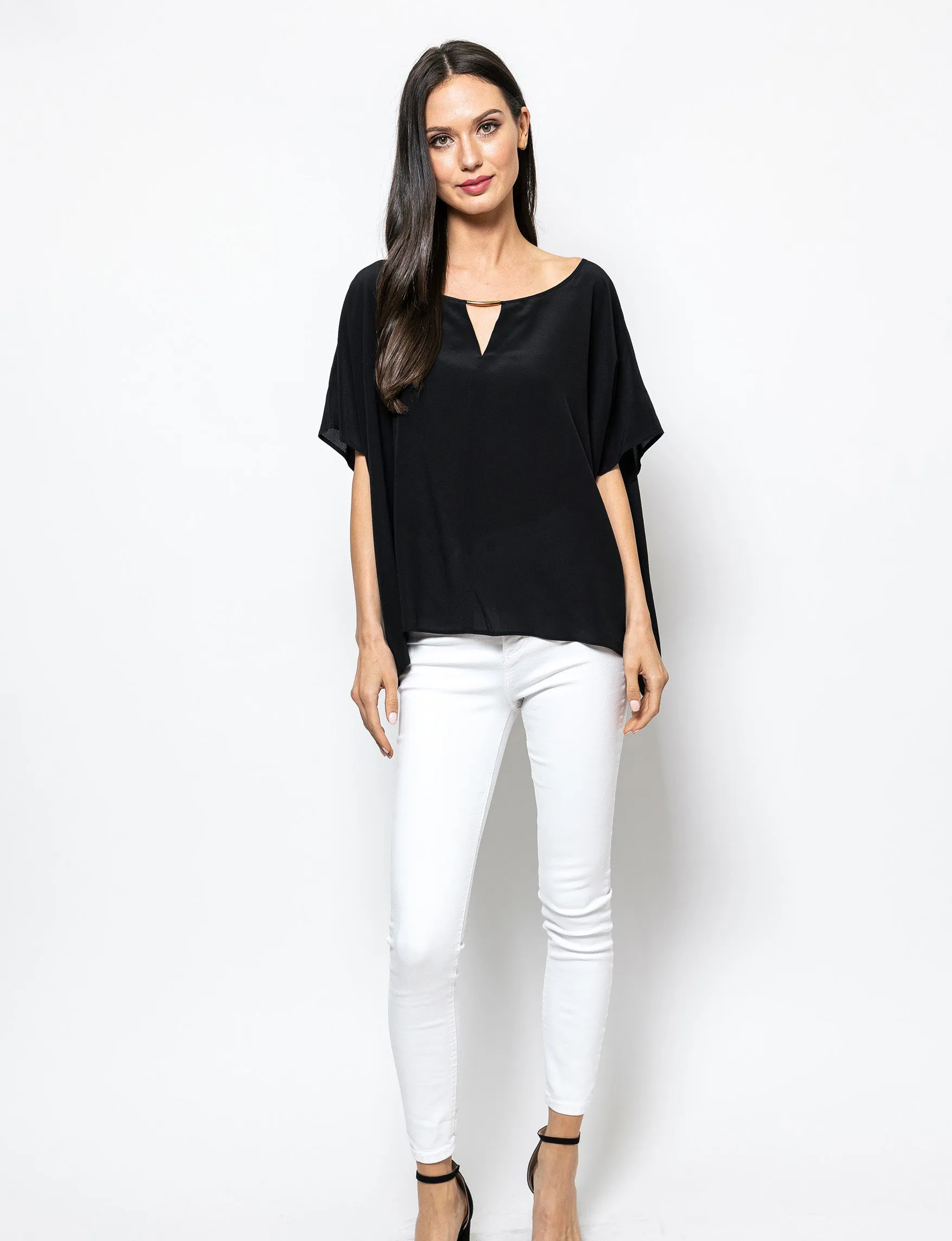 Blooming Day Clara Poncho Blouse