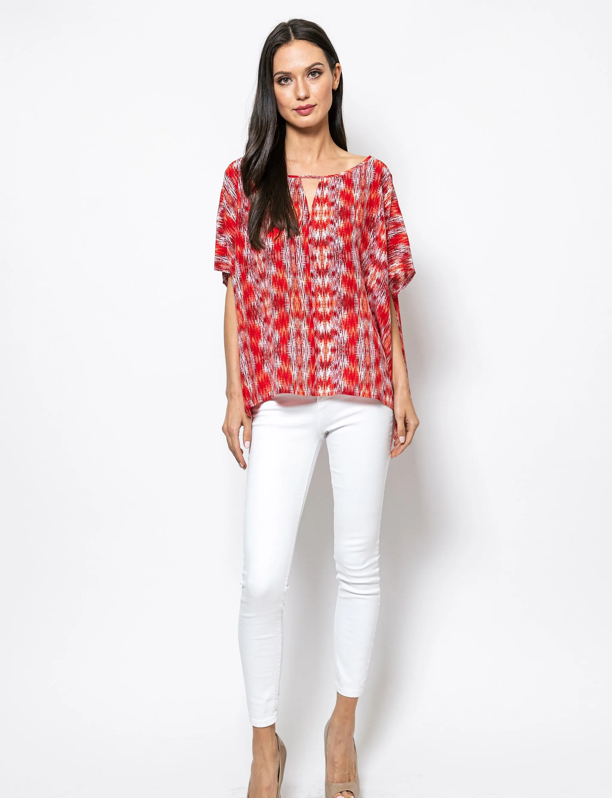 Blooming Day Clara Poncho Blouse