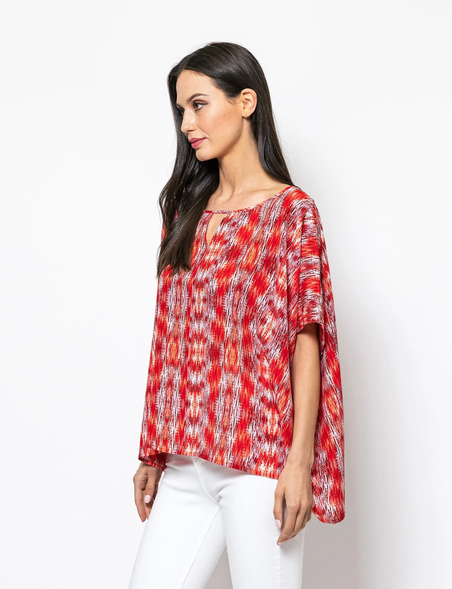 Blooming Day Clara Poncho Blouse
