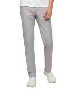 Calvin Klein Mens Slim fit Dress Pants 32 / 30 Grey Solid Stretch