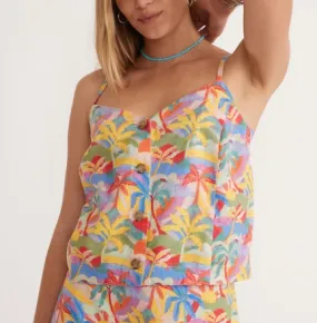 Celeste Cami - Palm Scene