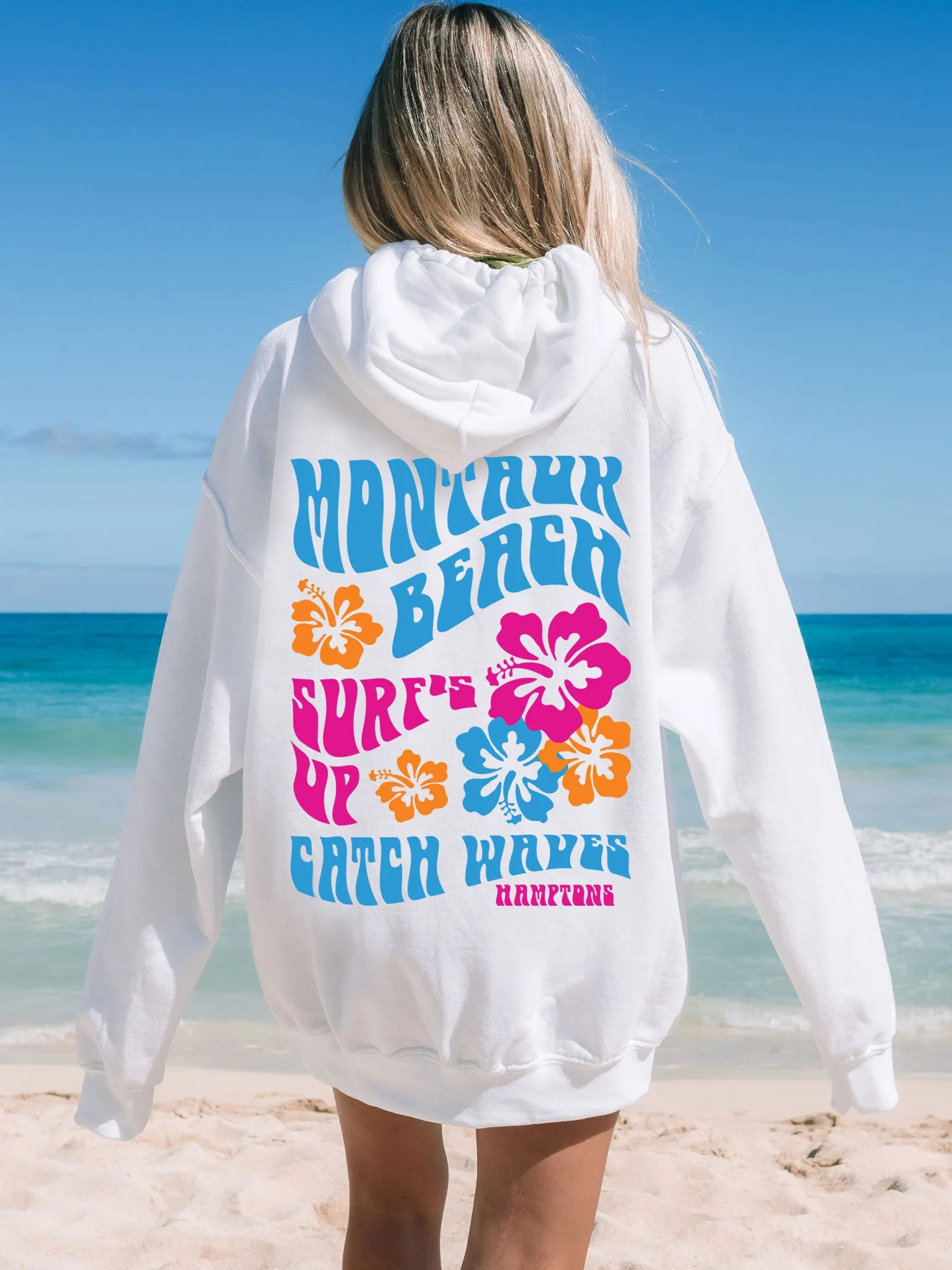 Coconut Girl Hoodie - Montauk Beach Hamptons