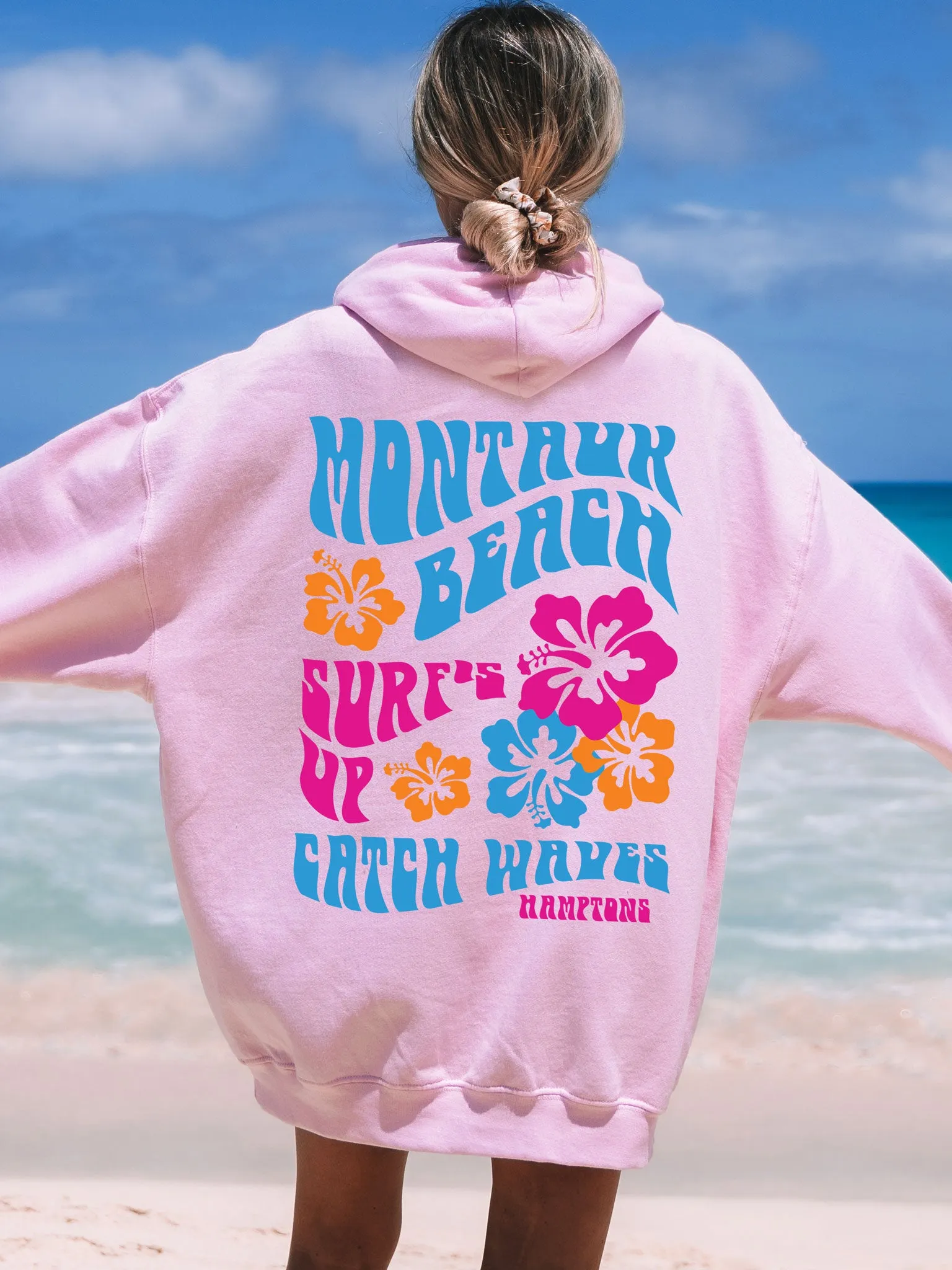 Coconut Girl Hoodie - Montauk Beach Hamptons