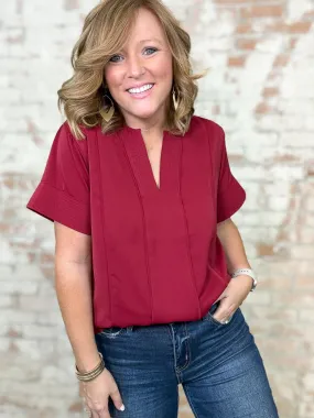 Conney Short Sleeve Top - FINAL SALE