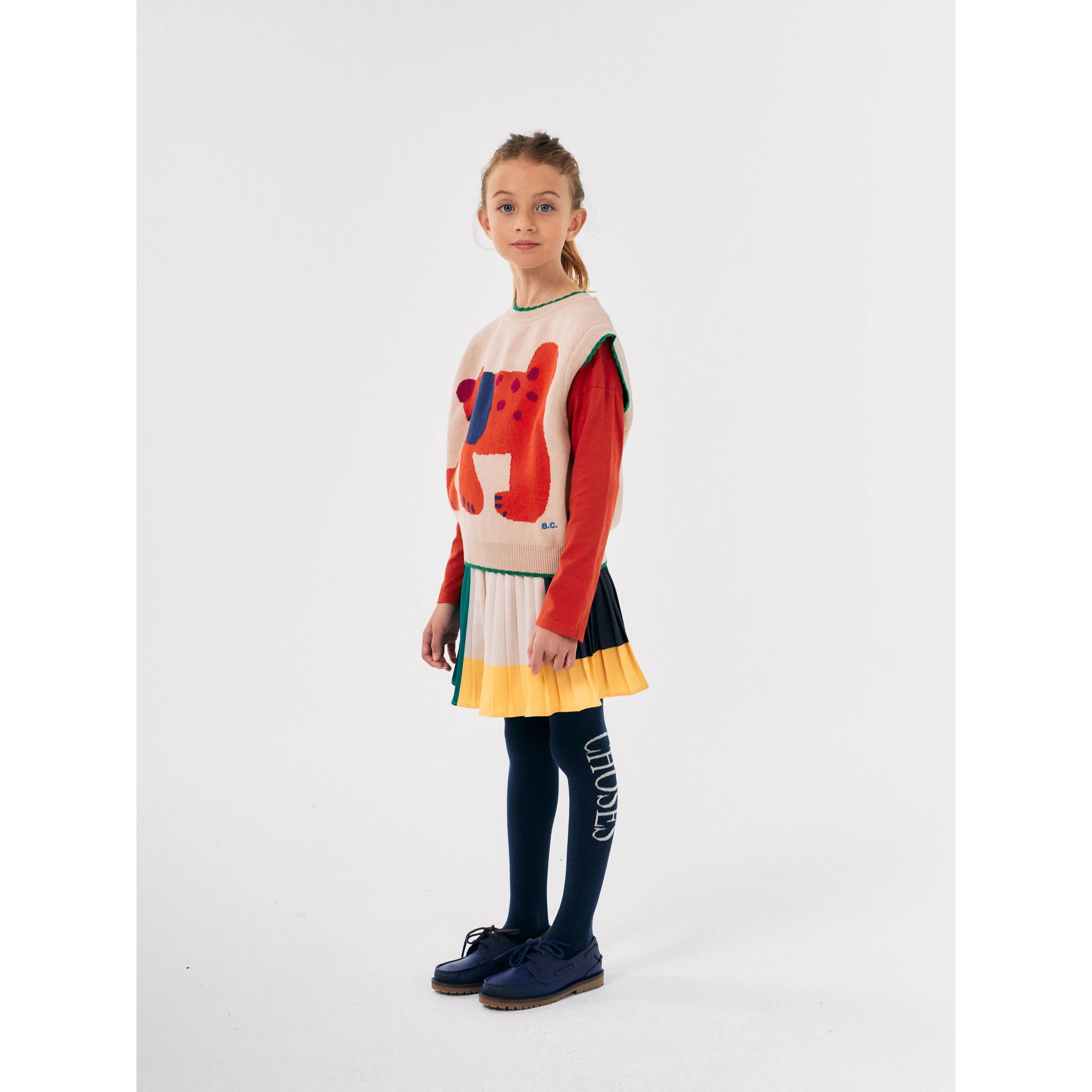 Fairy Dog Jacquard Knitted Vest