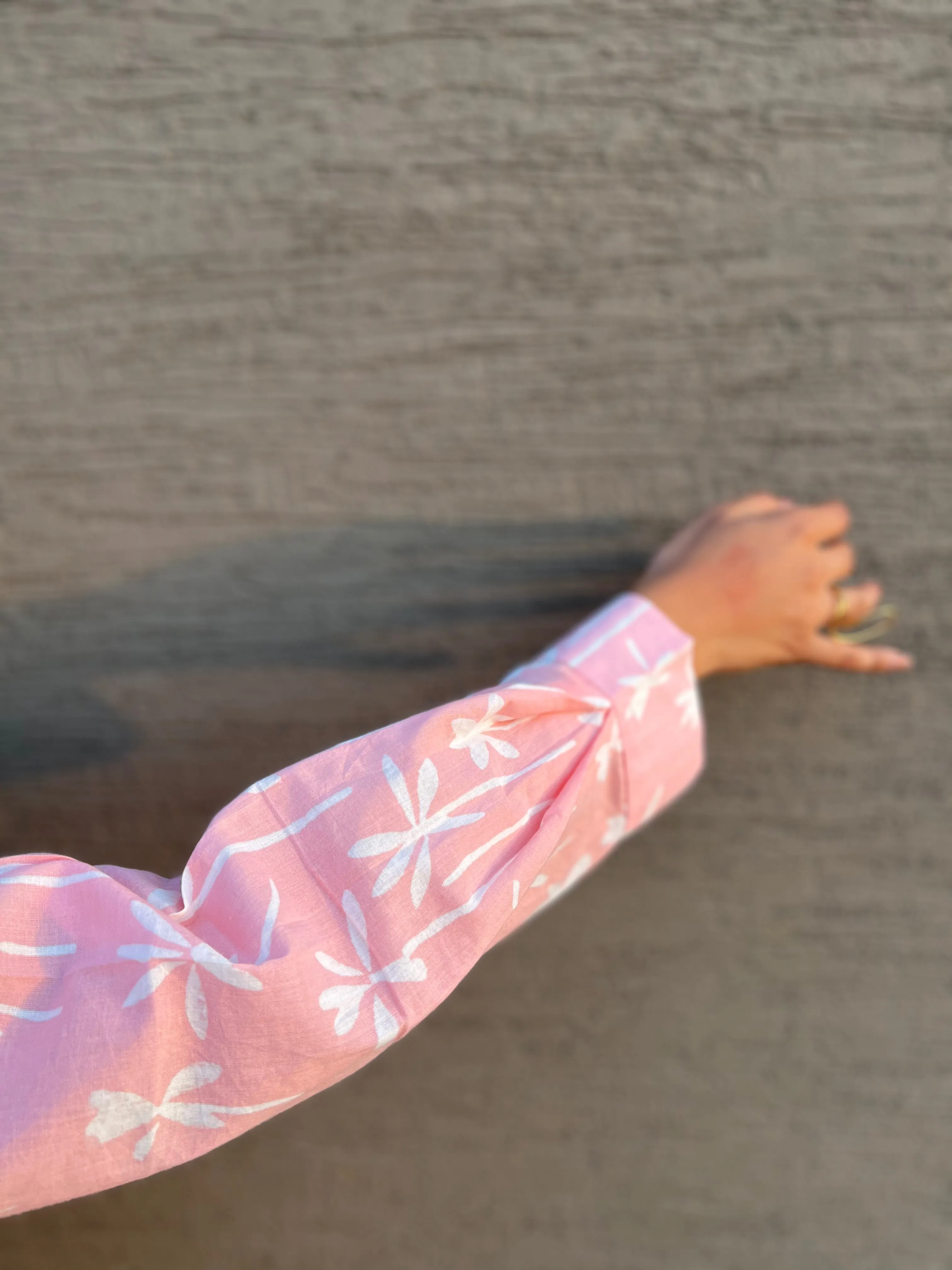 Falak Cotton Pink Kurta