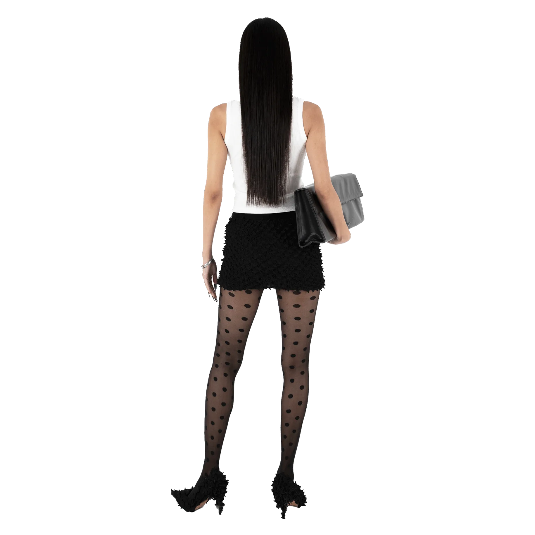 Figa Sleeveless Top in White