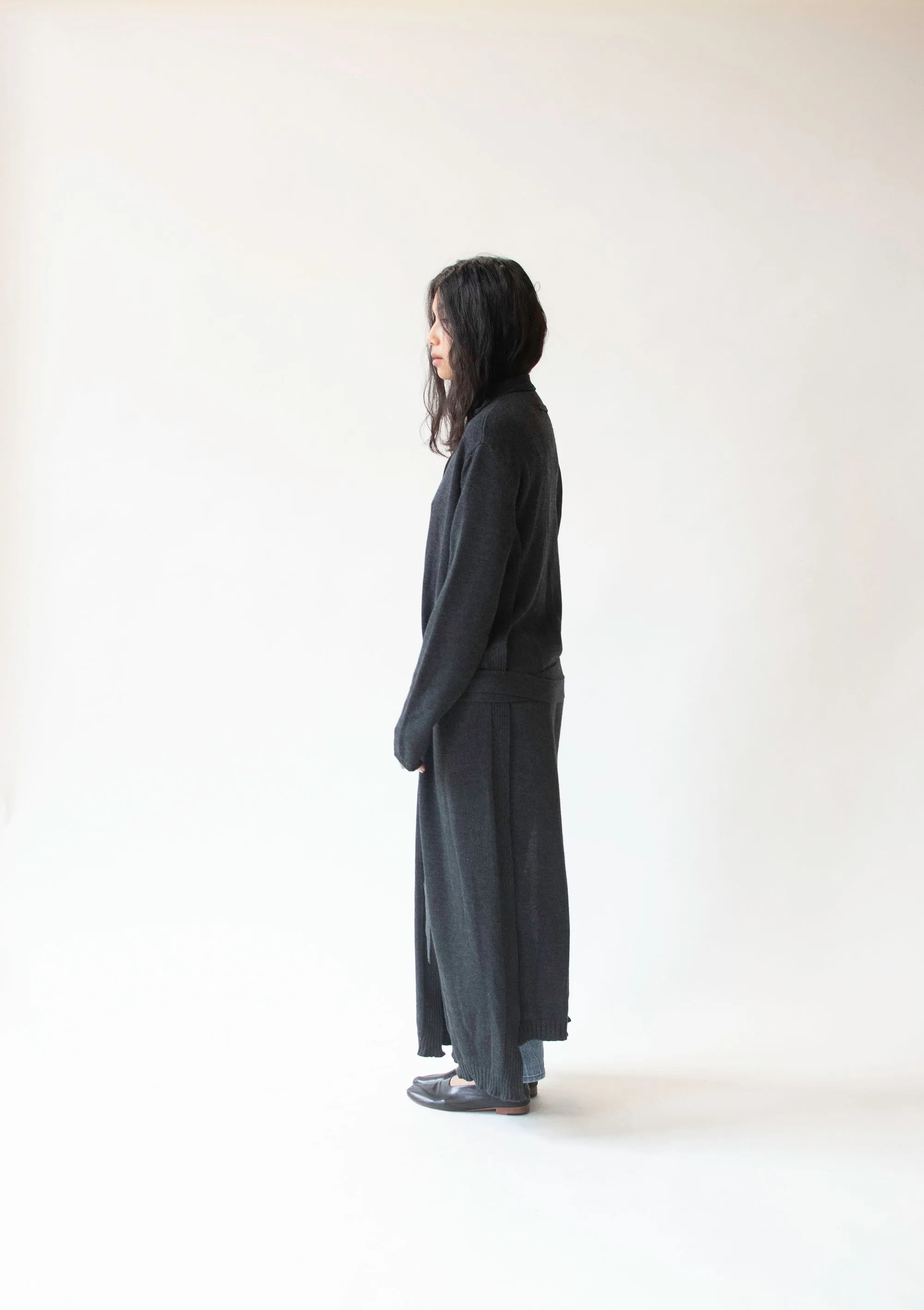 Gray Wool Duster | Jean Paul Gaultier