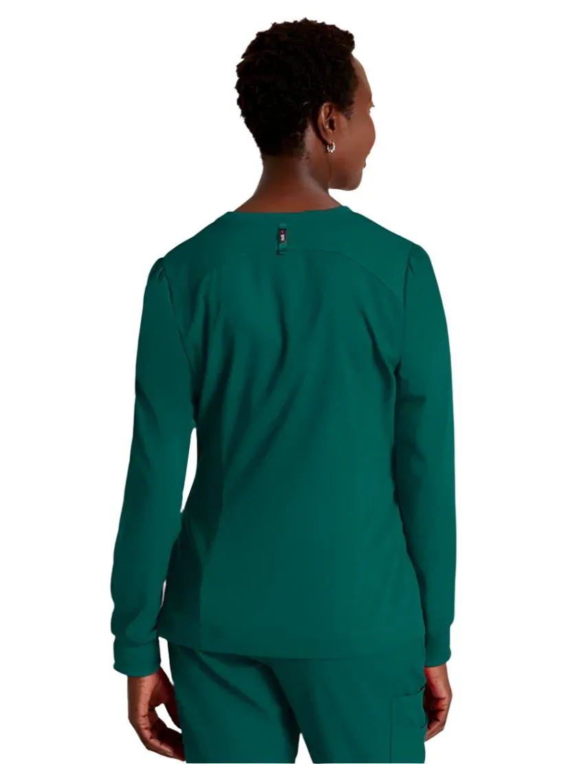 Grey's Anatomy Stretch™ by Barco  Millie 3-Pocket Crewneck Scrub Jacket