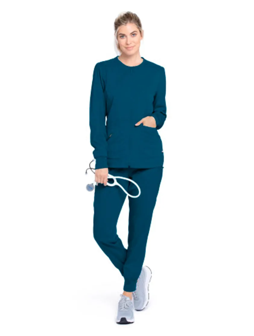 Grey's Anatomy Stretch™ by Barco  Millie 3-Pocket Crewneck Scrub Jacket