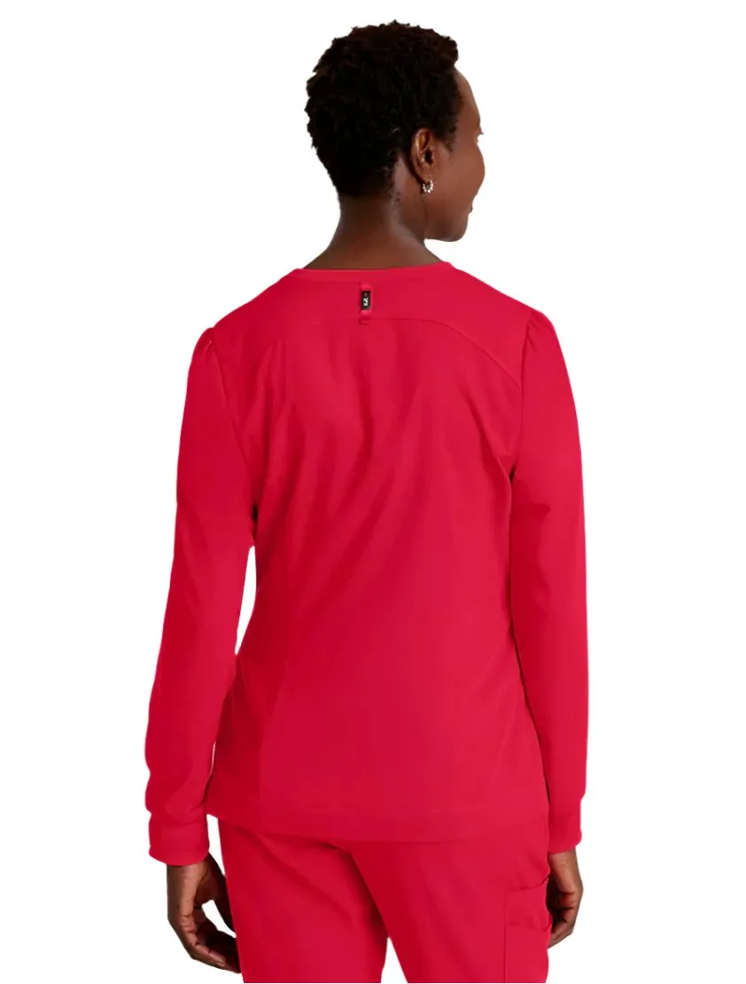 Grey's Anatomy Stretch™ by Barco  Millie 3-Pocket Crewneck Scrub Jacket