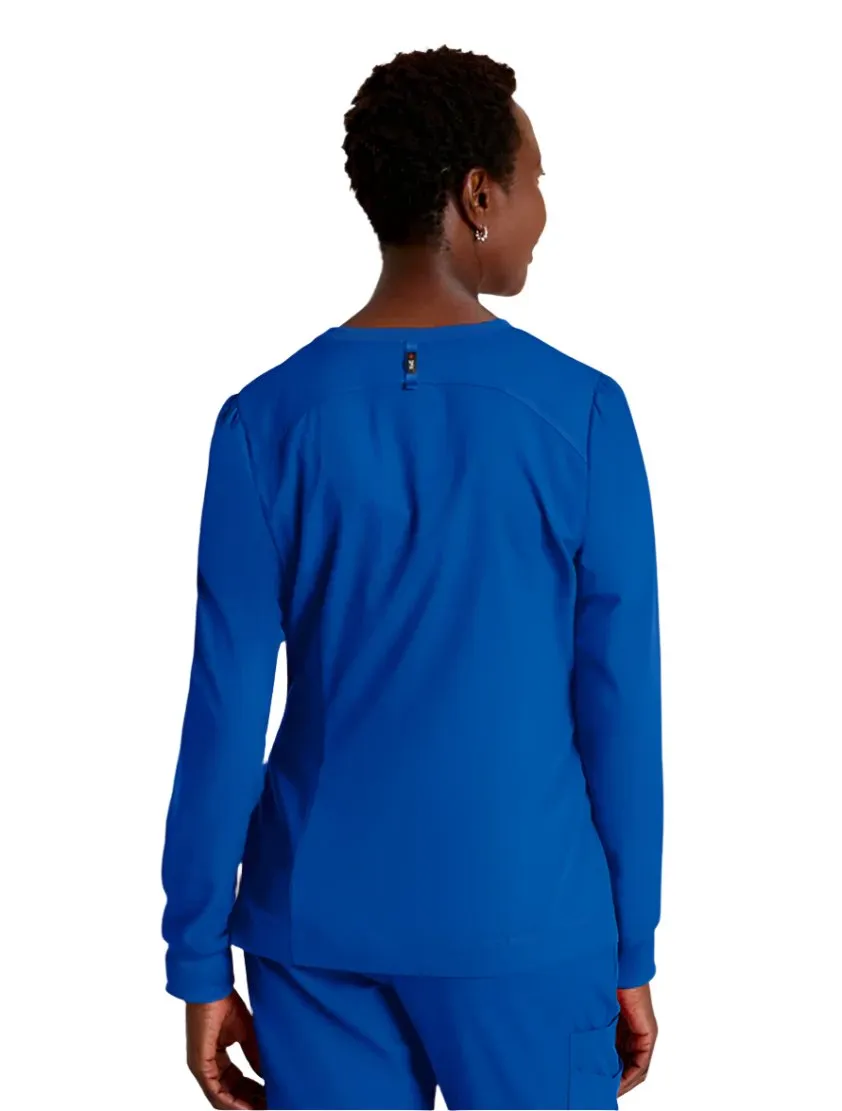 Grey's Anatomy Stretch™ by Barco  Millie 3-Pocket Crewneck Scrub Jacket