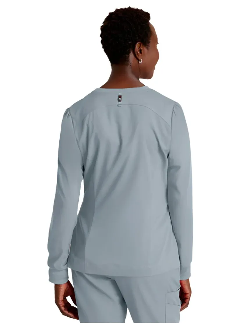 Grey's Anatomy Stretch™ by Barco  Millie 3-Pocket Crewneck Scrub Jacket