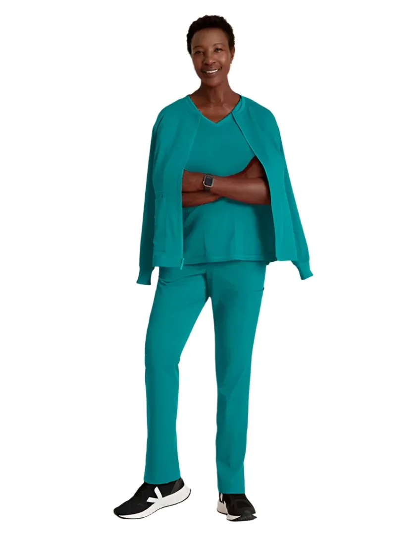 Grey's Anatomy Stretch™ by Barco  Millie 3-Pocket Crewneck Scrub Jacket