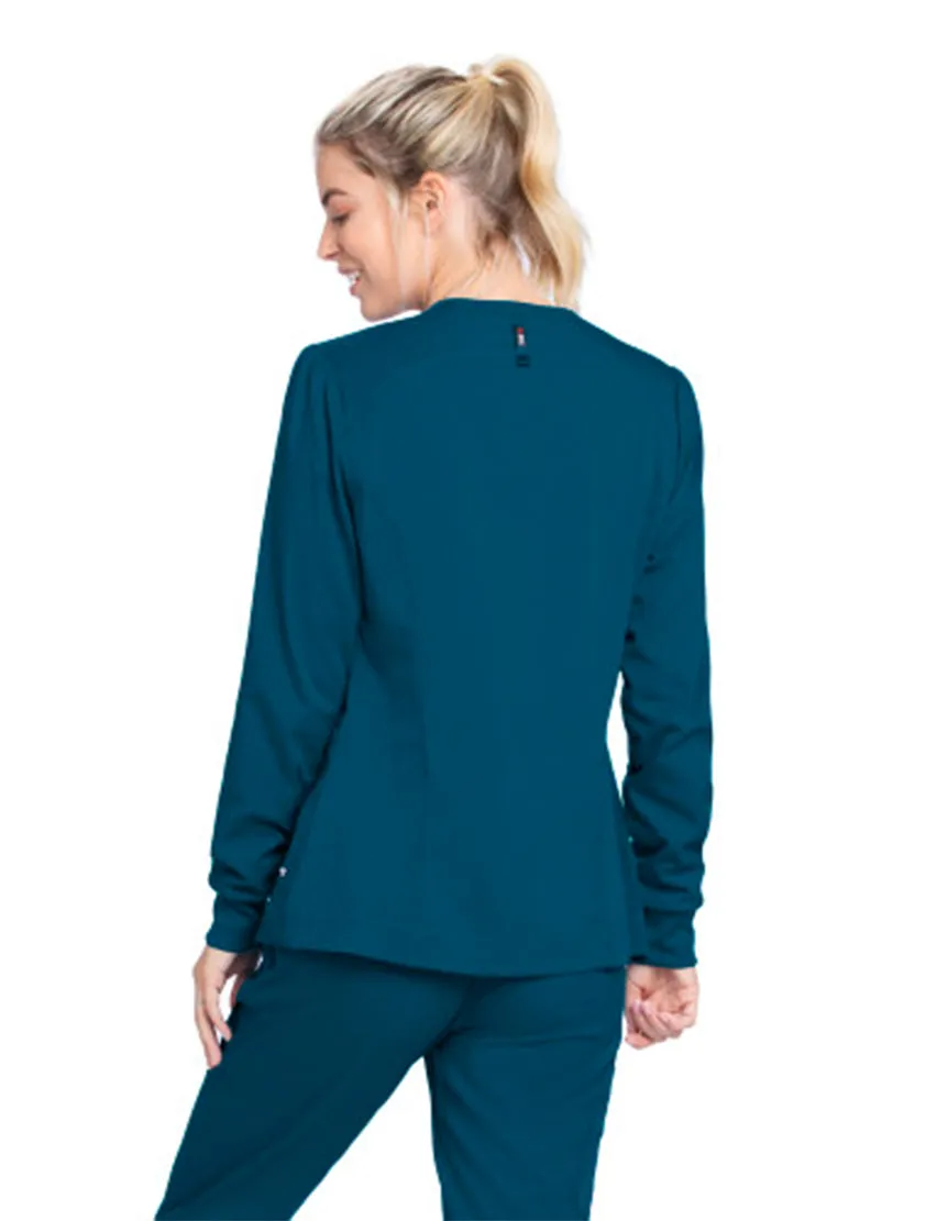 Grey's Anatomy Stretch™ by Barco  Millie 3-Pocket Crewneck Scrub Jacket