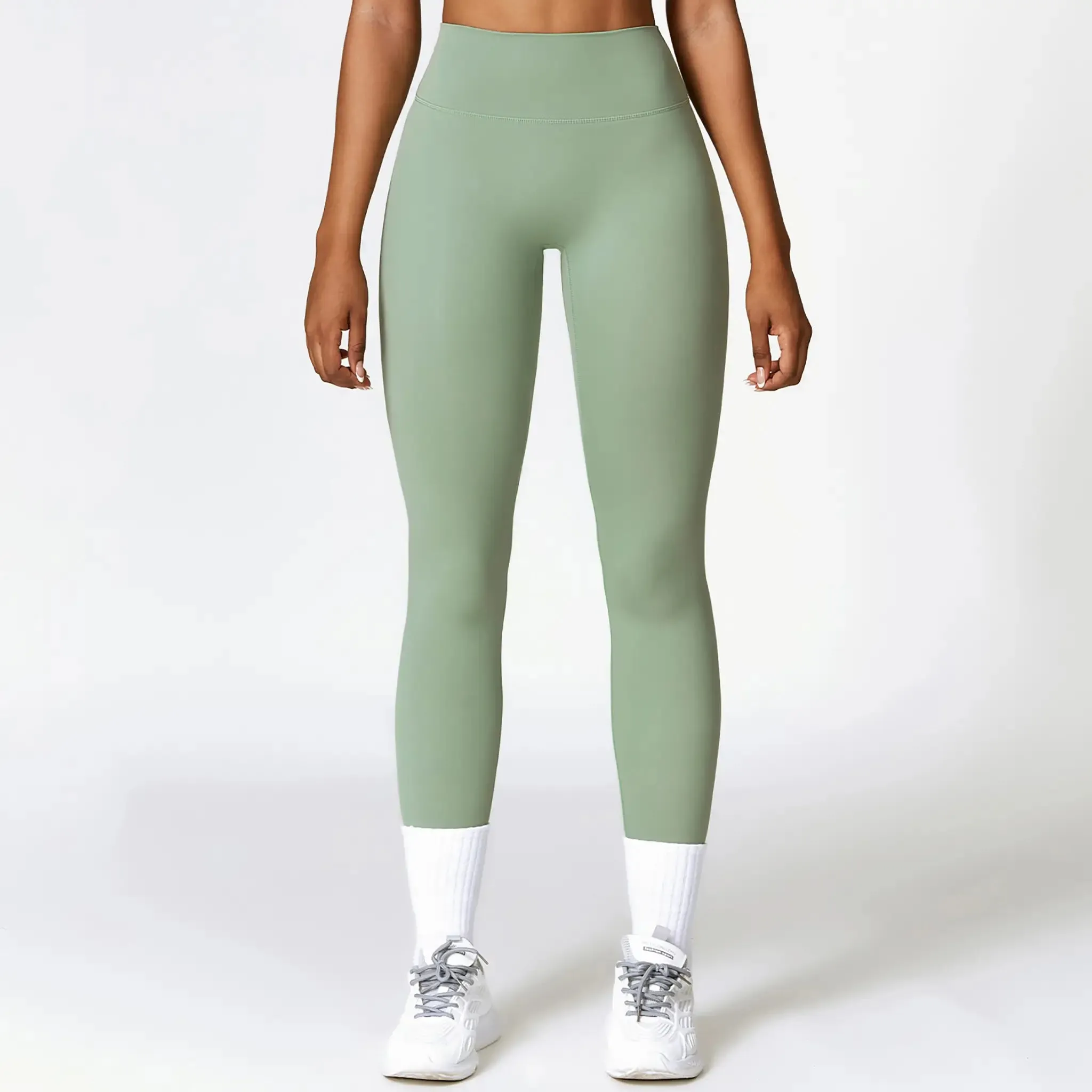 High Waist Hip Lift Brushed Yoga Pants