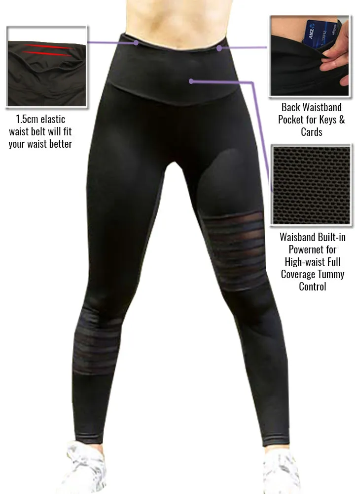 High Waist Moto Legging