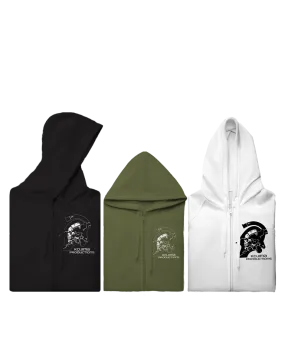KOJIMA PRODUCTIONS Logo Zip Hoodie