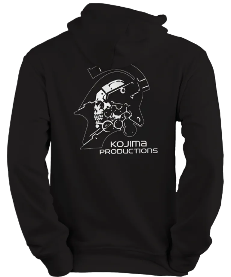 KOJIMA PRODUCTIONS Logo Zip Hoodie