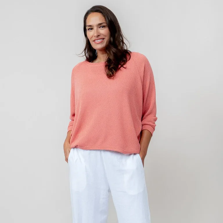 Lily & Me Laburnum Top in Antique Rose