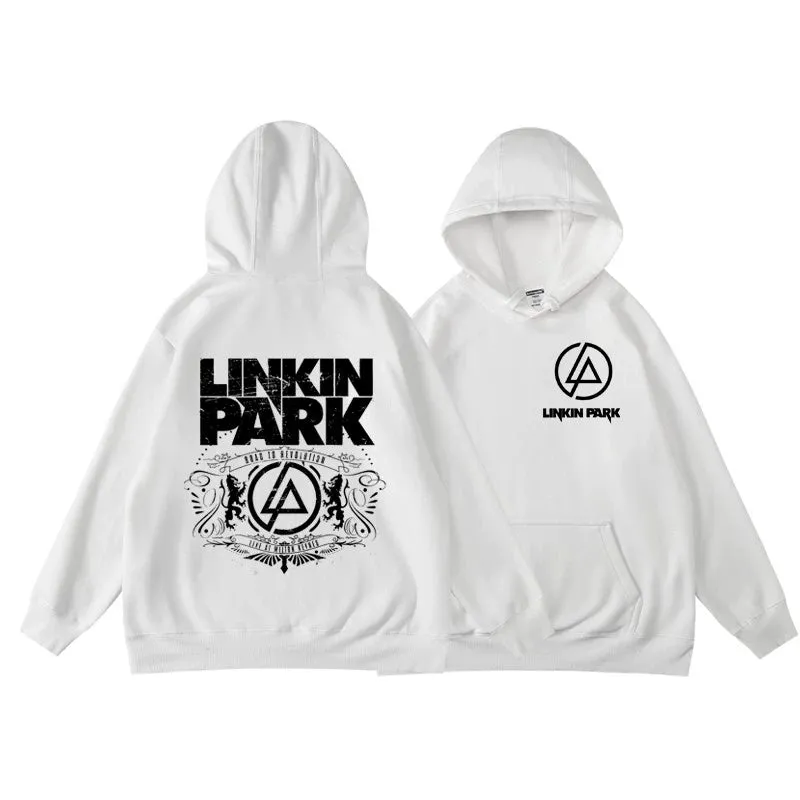 Linkin Park Hooded Pullover – Fall & Winter Rock Band Hoodie | Unisex Pullover Hoodie