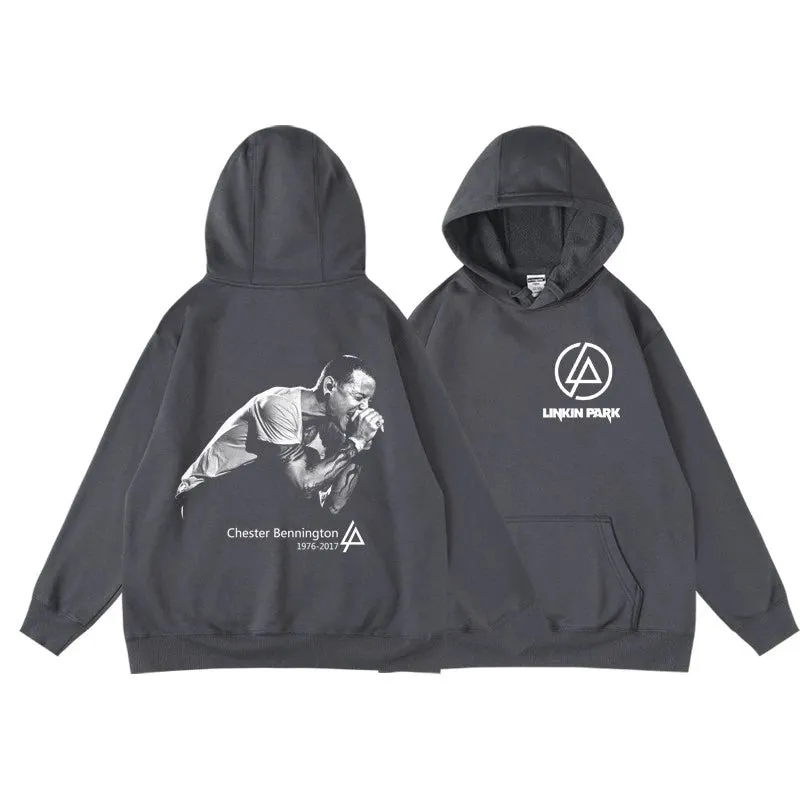 Linkin Park Hooded Pullover – Fall & Winter Rock Band Hoodie | Unisex Pullover Hoodie