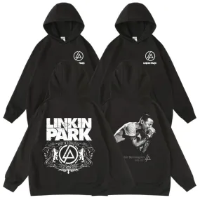 Linkin Park Hooded Pullover – Fall & Winter Rock Band Hoodie | Unisex Pullover Hoodie