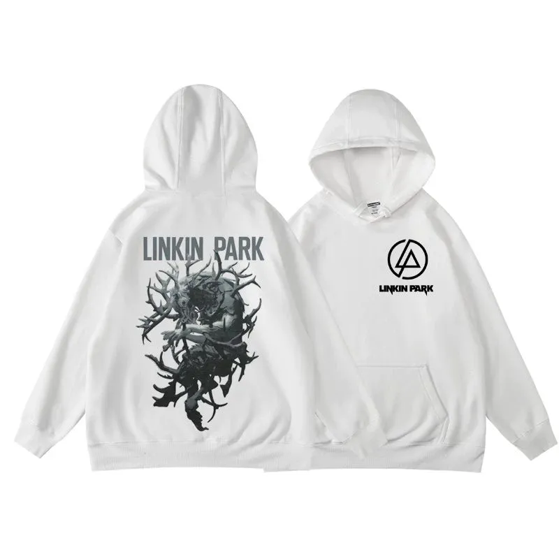 Linkin Park Hooded Pullover – Fall & Winter Rock Band Hoodie | Unisex Pullover Hoodie
