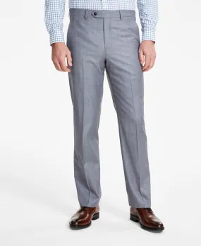 Michael Kors Mens Classic fit Dress Pants 32 / 30 Grey Solid Stretch