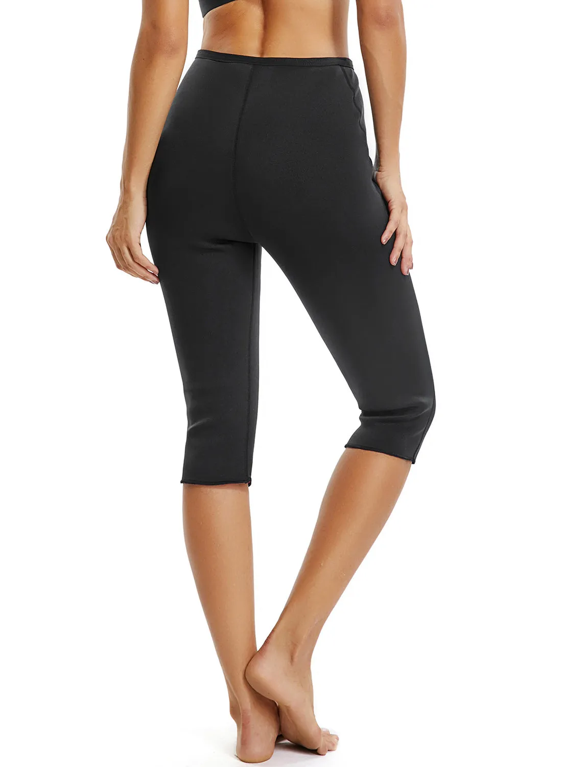 Neoprene Double-faced Yoga Cropped Pants