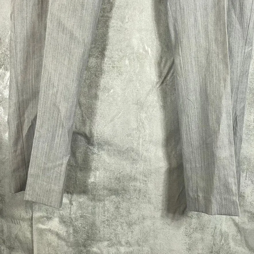 ORIGINAL PENGUIN Men's Light Grey Sharkskin Flat Front Dress Pants SZ 38