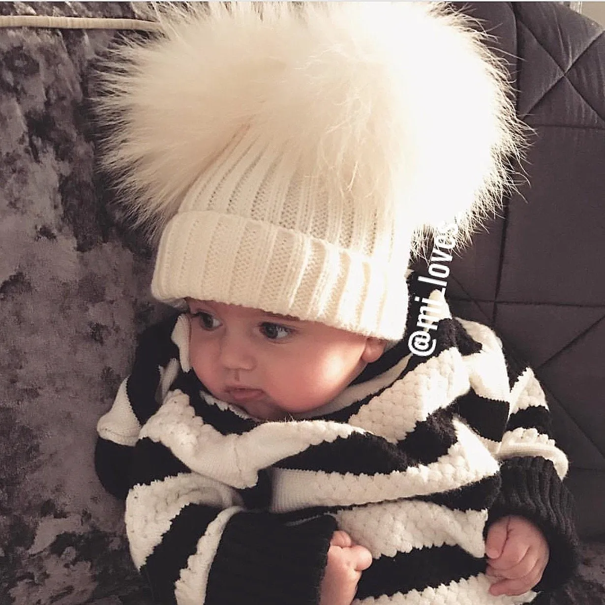 Panda poncho sweater