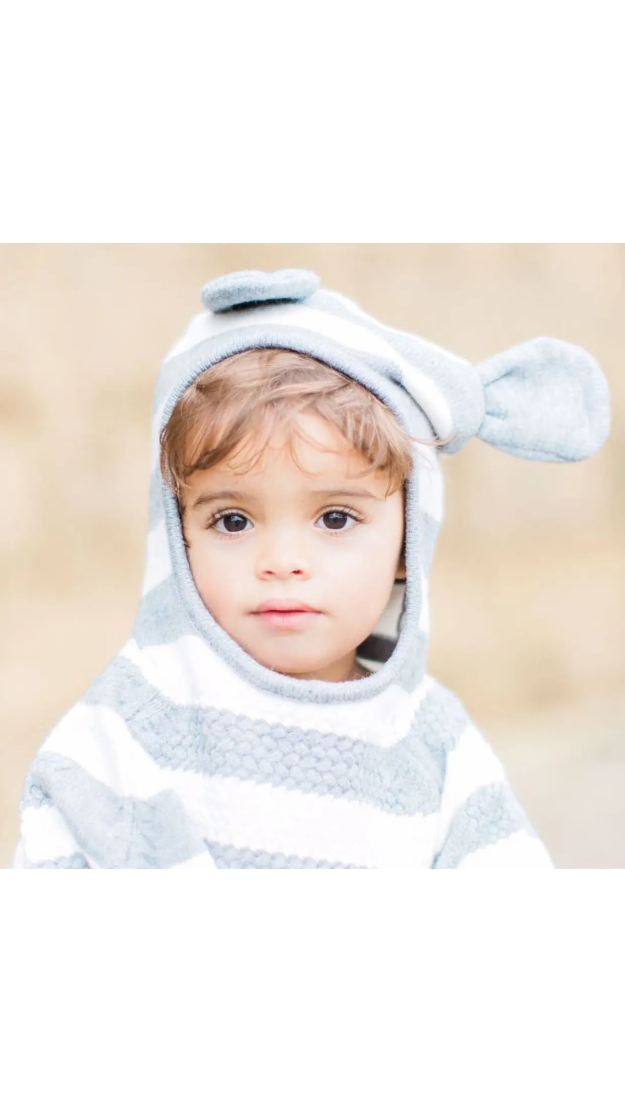 Panda poncho sweater