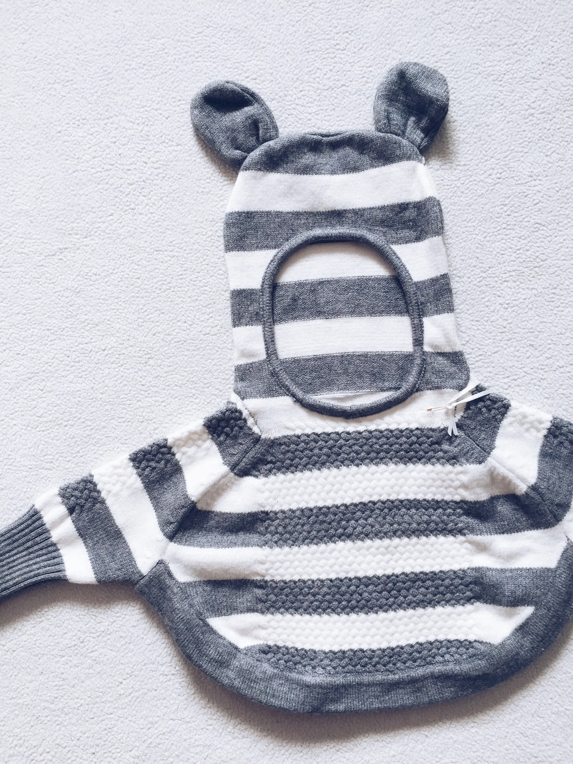 Panda poncho sweater