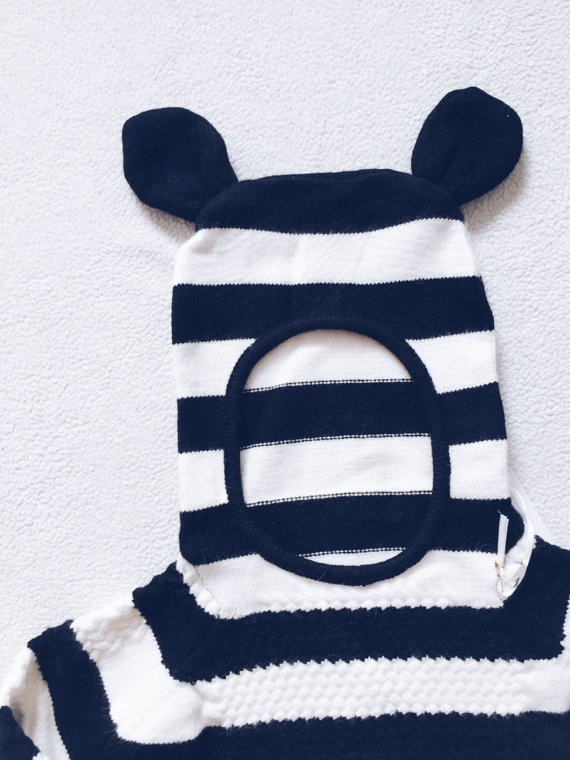 Panda poncho sweater