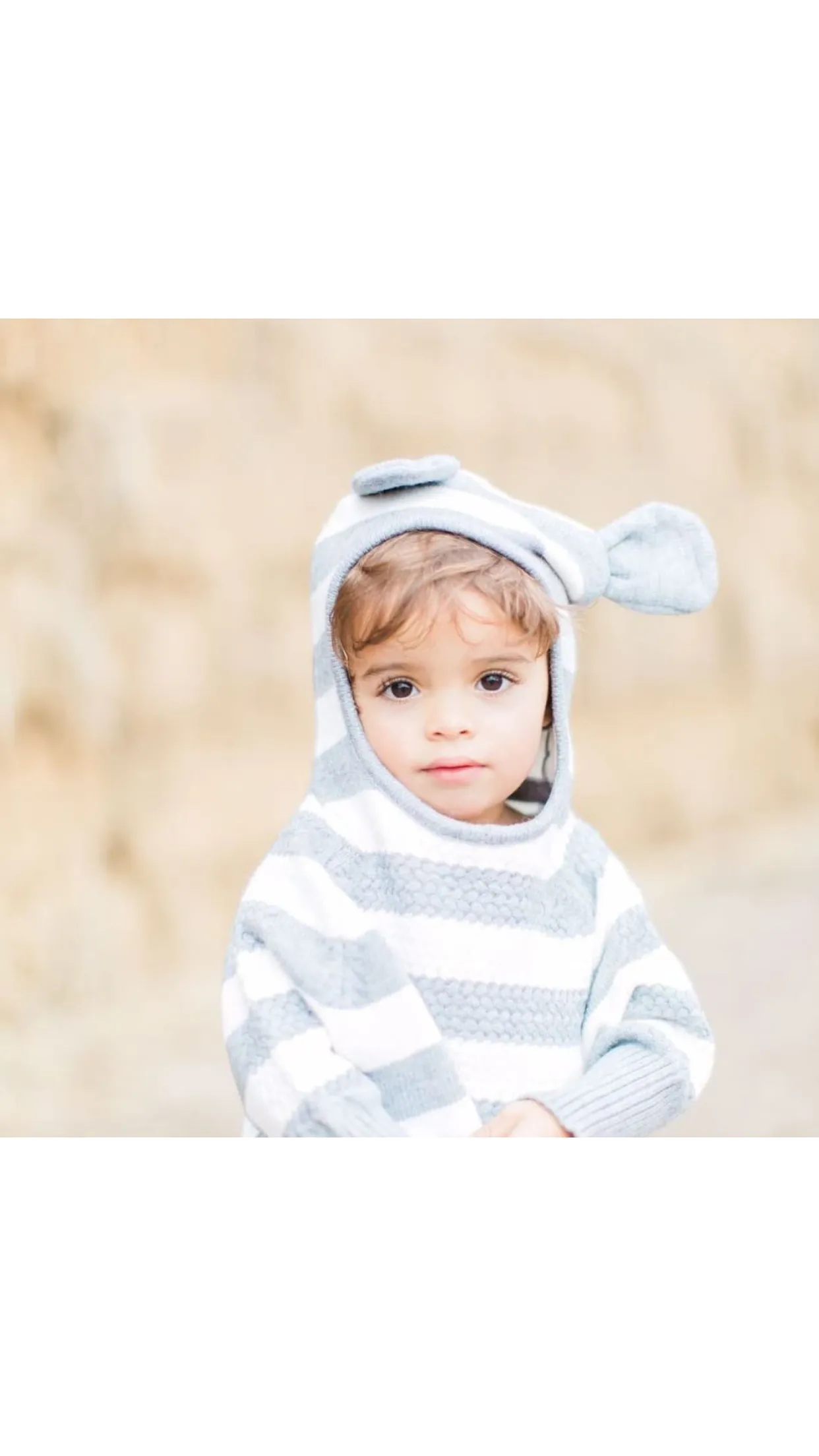 Panda poncho sweater