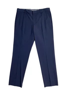 Perry Ellis Mens Portfolio Modern Fit Suit Dress Pants Navy Blue 33 x 32